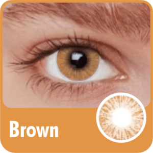 Brown 1-Tone Contact Lens