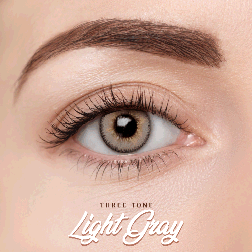 Light Grey 3 Tone Contact Lenses